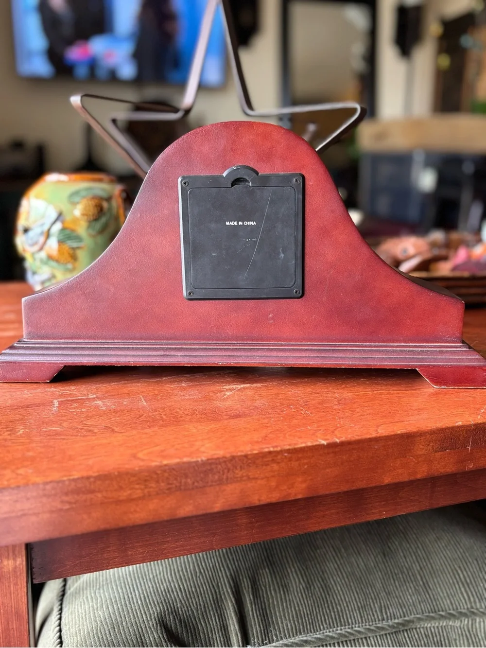 Upscaled vintage Seth Thomas mantel clock 1950’s